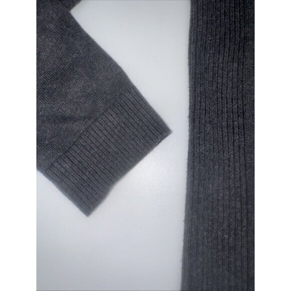Lululemon Keep it Cozy Graphite Gray Silk Blend Sweater Dress 4 W1CFTS - Picture 10 of 16